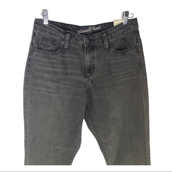 NWT washed black Universal Thread High rise Str - Picture 1 of 8